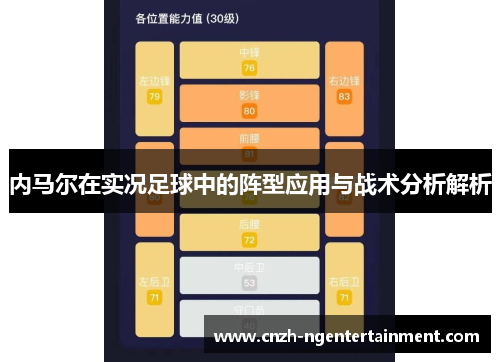 内马尔在实况足球中的阵型应用与战术分析解析